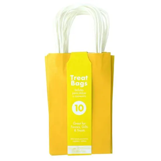 5'' x 8'' Cub Value Pack Bags, 10ct. Gold {2}