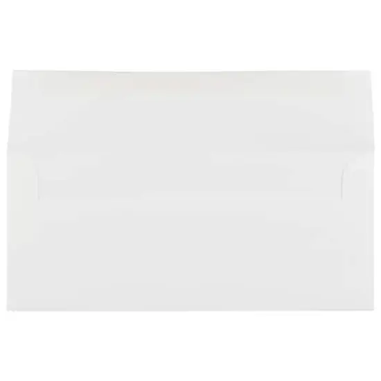 JAM Paper 4.12" x 9.5" Bright White Wove Strathmore Business Envelopes, 50ct. {3}