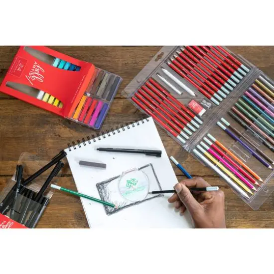 Hello, Artist! Black & White Mountains Sketch Book {8}