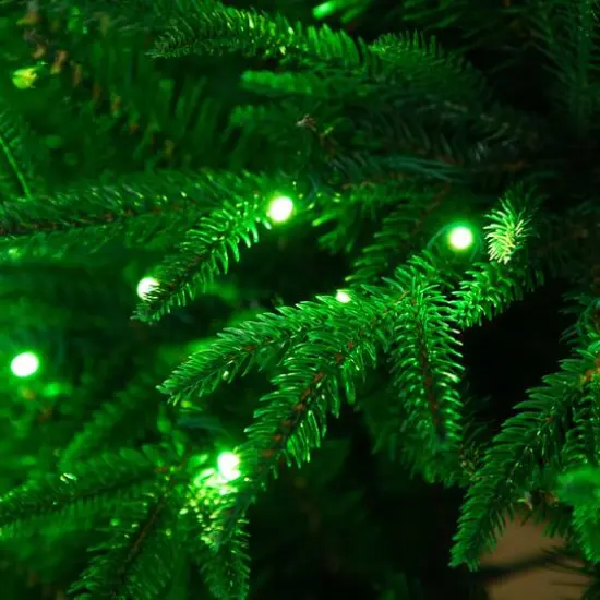 6ft. Pre-Lit Edmonton Fir Artificial Christmas Tree, Color Changing LED Lights {10}