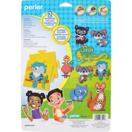 Perler&reg; Wild Animals Fused Bead Kit {6}