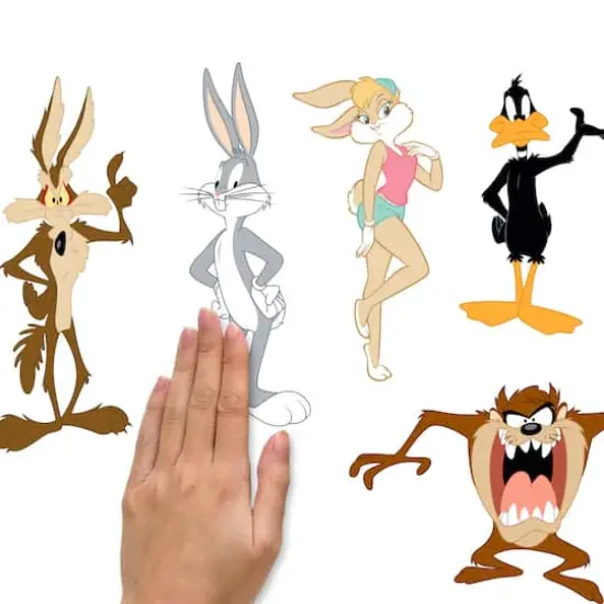 RoomMates Looney Tunes Peel & Stick Wall Decal Set {6}