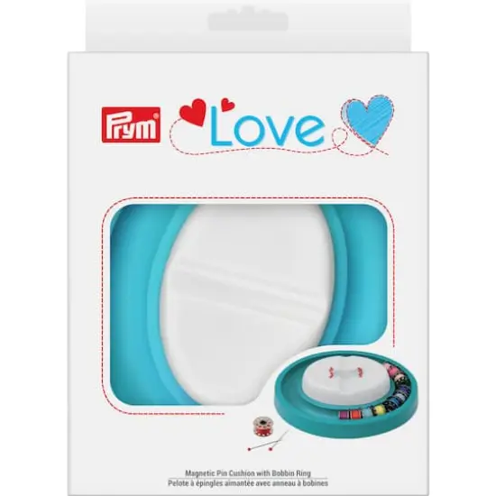 Prym&reg; Love Magnetic Pin Cushion with Bobbin Ring {1}