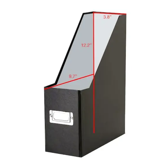 Snap-N-Store Black Magazine File {5}