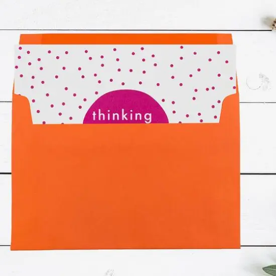 JAM Paper A7 Colored Invitation Envelopes, 50ct. Orange {5}