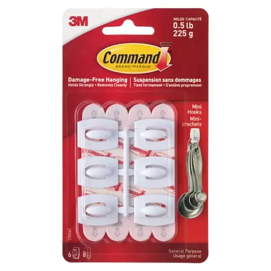 Command&trade; Mini Hooks {1}