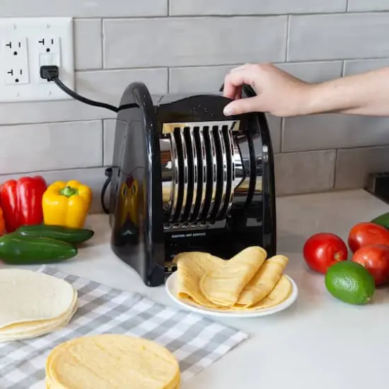Honey Can Do Black Electric Tortilla Toaster {3}