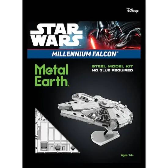 Metal Earth&reg; Star Wars&trade; Millennium Falcon&trade; Steel Model Kit {3}