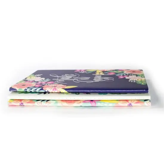 Steel Mill & Co.&reg; Mint Floral Stitch Notebook Set {4}