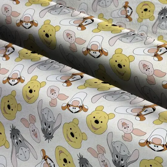 Disney Pooh & Friends Tossed Cotton Fabric {4}
