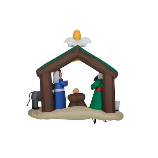 7ft. Airblown&reg; Inflatable Nativity Scene {4}