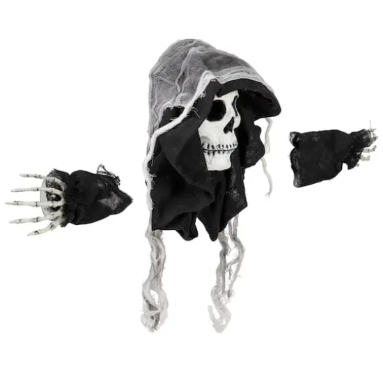 10" Spooky Skeleton 3D Halloween Window Decoration {4}