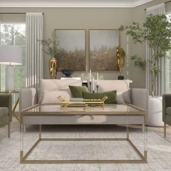 19" Gold Aluminum Drip Vase with Melting Designed Body {16}