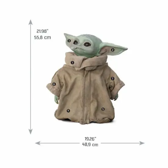 RoomMates The Mandalorian The Child Peel & Stick Decals {6}