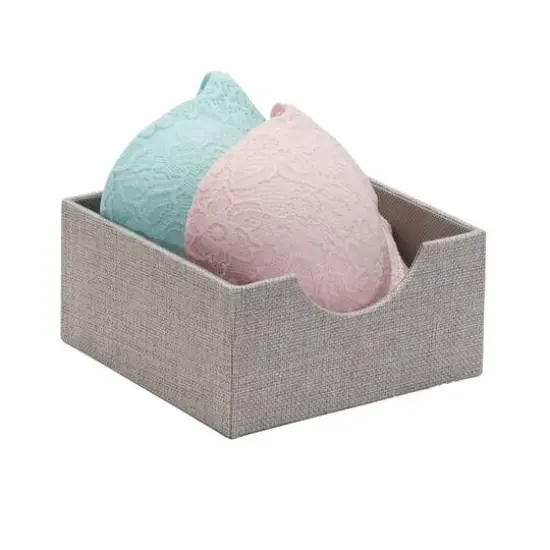 Household Essentials 6" Square Organizer Tray, 2ct. Graphite {8}