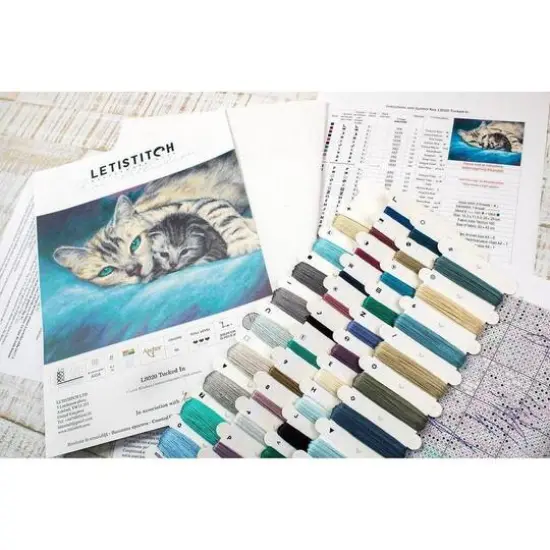 Letistitch Tucked In Counted Cross Stitch Kit {13}