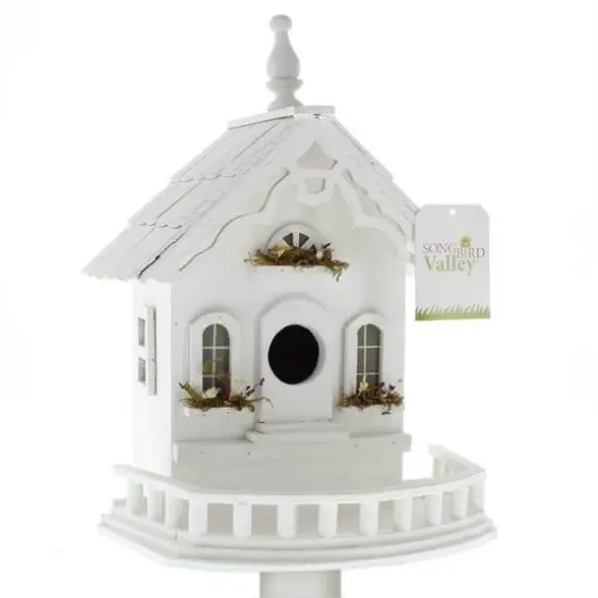 29.25" Freestanding Elegant Victorian Birdhouse {3}