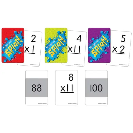 Teacher Created Resources Multiplication Splat&trade; Card Game {3}
