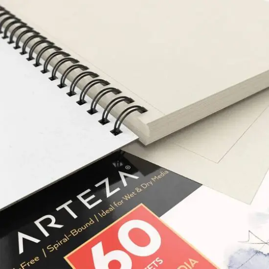 Arteza&reg; 9" x 12" Mixed Media Pads, 2ct. {5}