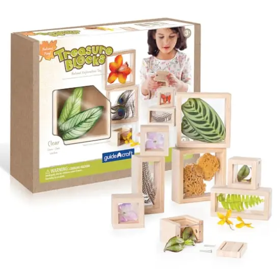 Guidecraft&reg; Clear Treasure Blocks {1}