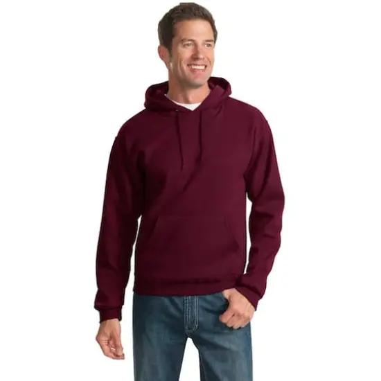 JERZEES&reg; NuBlend&reg; Unisex Pullover Hooded Sweatshirt Maroon {4}