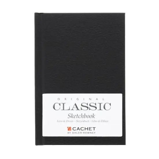 Daler-Rowney&reg; Cachet Vertical Format Classic Hardcover Sketchbook, 4" x 6" {1}