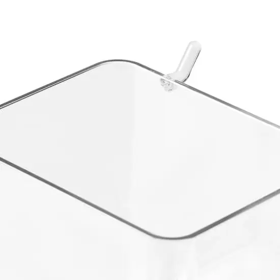 Small Clear Pegboard Storage Bin by Simply Tidy&trade; {7}