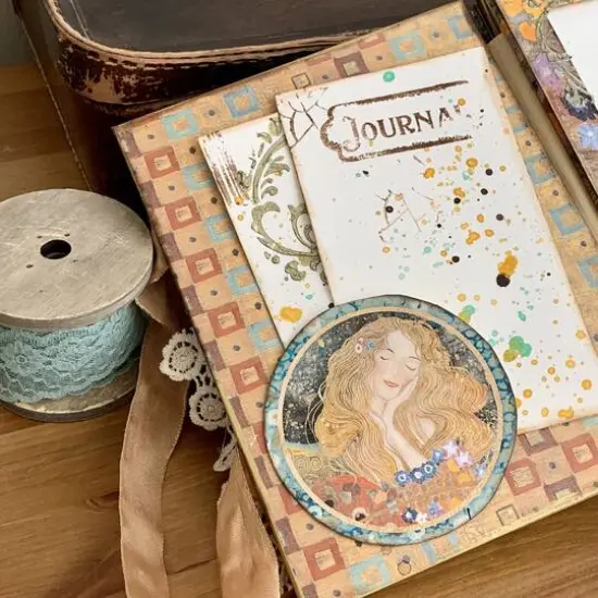 Stamperia Klimt Double-Sided Paper Pad, 12" x 12" {1}