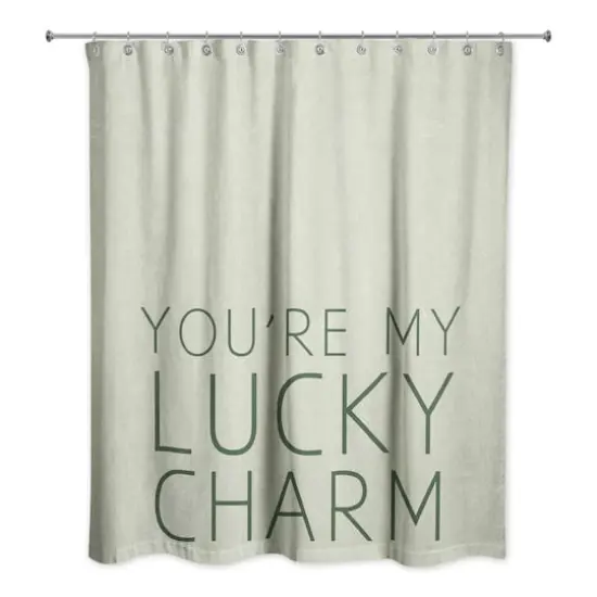 You're My Lucky Charm 71" x 74" Shower Curtain {1}