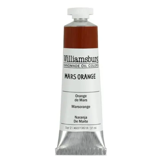Williamsburg&reg; Artist Oil Colors, 37mL Mars Orange {1}