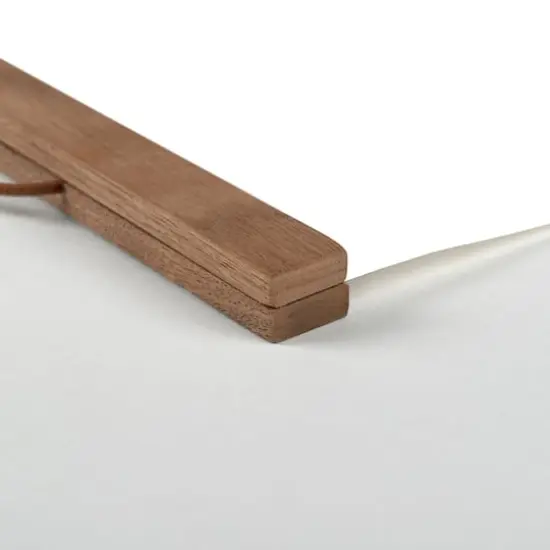 Wonderful World Together 20" x 16" Teak Hanging Canvas {3}