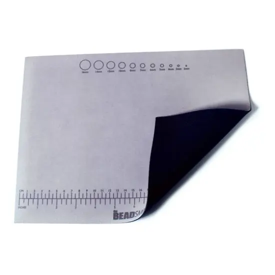 The Beadsmith&reg; Non-Slip Treasure Mat, 12.5" x 9.25" {5}