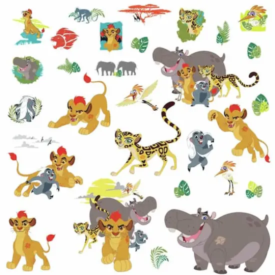 RoomMates Lion Guard Peel & Stick Wall Decals {1}