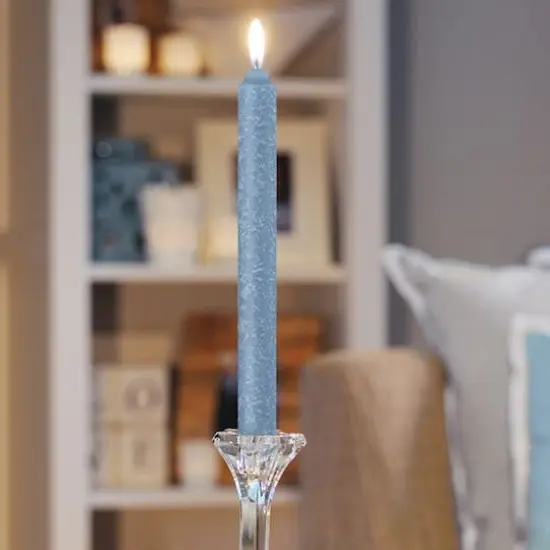 Root Candles 9" Unscented Timberline&trade; Arista&trade; Taper Candles, 12ct. Williamsburg Blue {5}