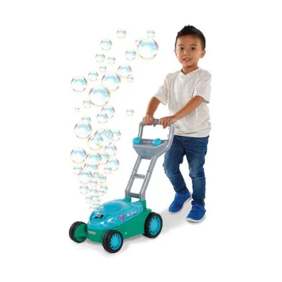 Kid Galaxy&reg; Mr. Bubble&reg; Blue Push Bubble Mower {3}