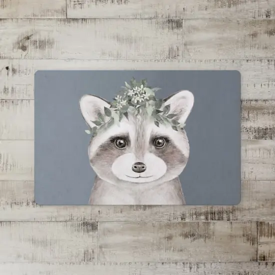 Sweet Raccoon 18" x 27" Floor Mat {3}