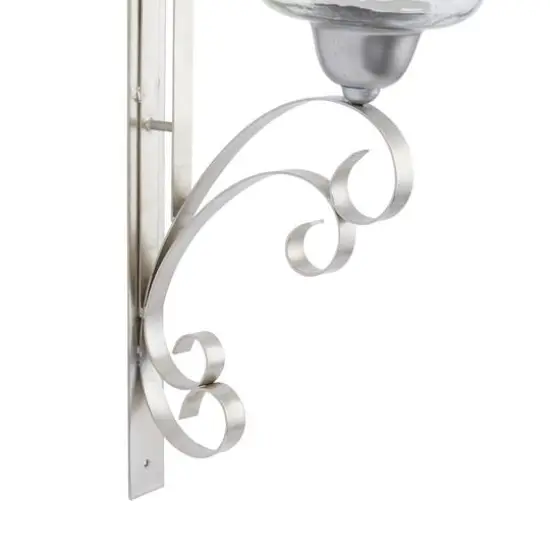 24" Silver Traditional Wall Sconce {6}