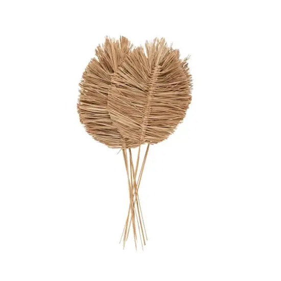 32" Brown Dried Grass Spear-Shaped Foliage with Sharp Stems {7}