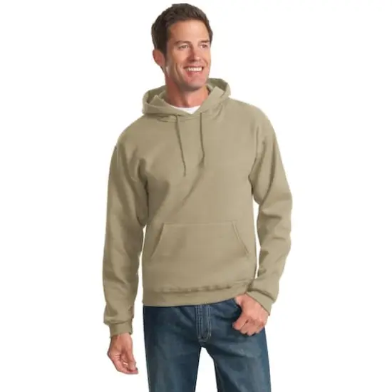 JERZEES&reg; NuBlend&reg; Neutrals Unisex Pullover Hooded Sweatshirt Khaki {4}