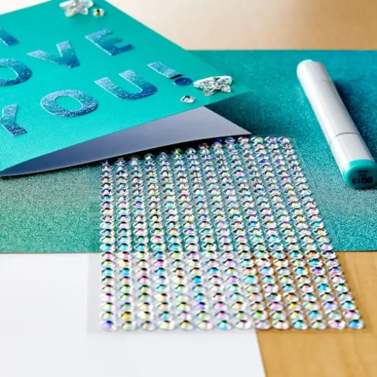 Iridescent Stone Bling Stickers By Recollections&trade; {3}