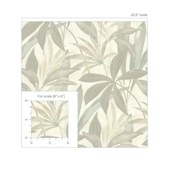 Tommy Bahama&reg; Buena Vista Peel & Stick Wallpaper Oyster {5}