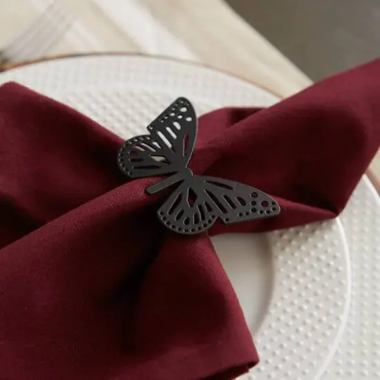 DII&reg; Butterfly Napkin Rings, 6ct. {3}