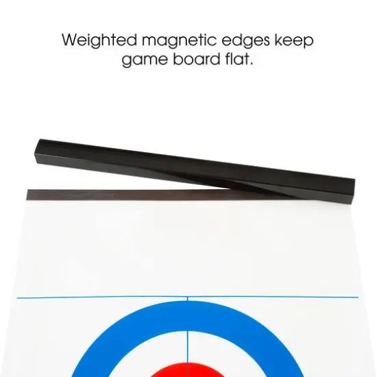 Toy Time Indoor Magnetic Roll Up Tabletop Curling Game {4}