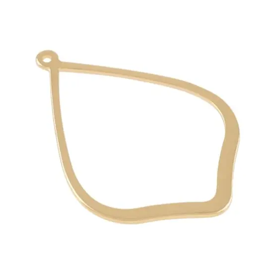 Pear-Shaped Dangle Connectors by Bead Landing&trade; Gold {1}