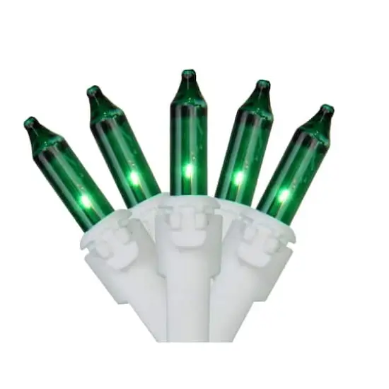 100ct. Green Mini Incandescent String Lights {1}