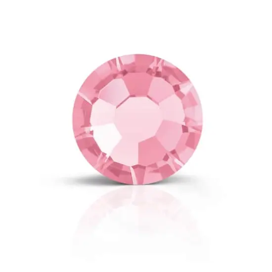 Preciosa MAXIMA SS9 Flatback Czech Crystals, 144ct. Rose {1}