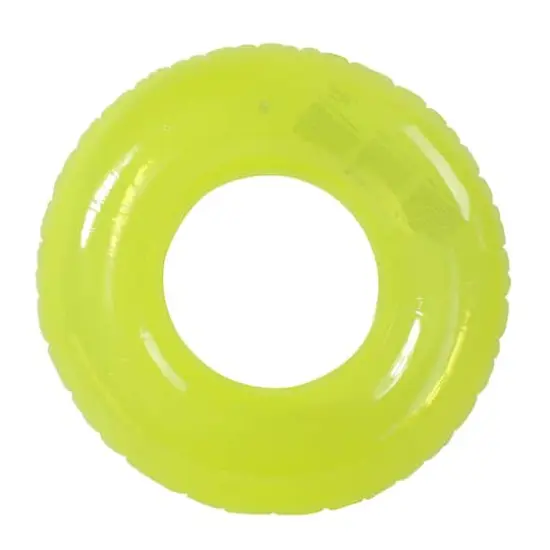 Swimline 30" Yellow Inflatable Swim Ring Tube Pool Float {1}