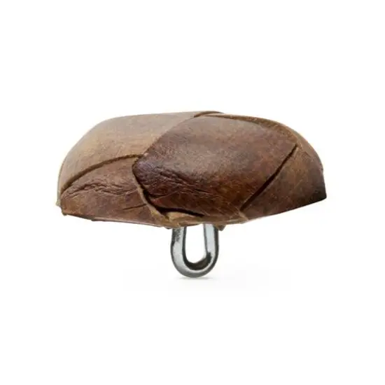 Dritz&reg; 23mm Weaved Recycled Leather Round Shank Buttons, 3ct. {3}