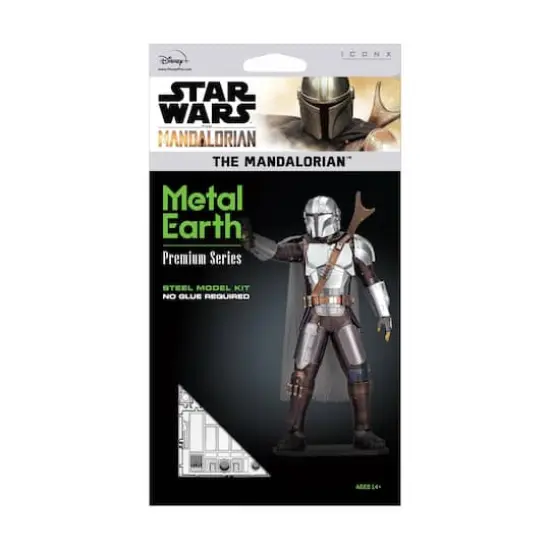 Metal Earth Premium Series ICONX 3D Metal Model Kit - Star Wars The Mandalorian {3}