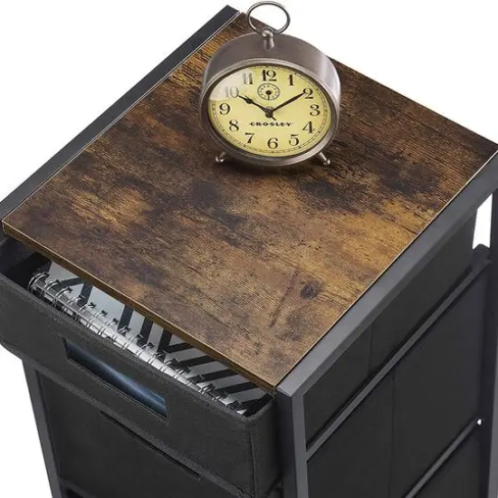 Whitmor Rolling 3 Drawer Cart {3}